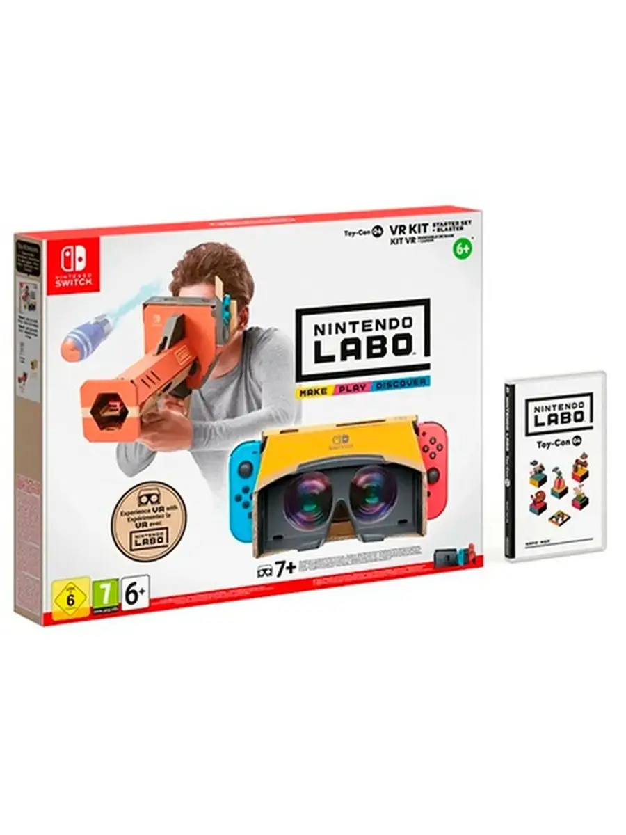 Игра Nintendo Labo: набор «VR» - стартовый набор + бластер NINTENDO  149602131 купить в интернет-магазине Wildberries