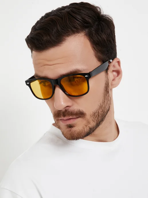 VISIOPTIC Желтые очки для водителей антибликовые антифары, желтый, фото 2