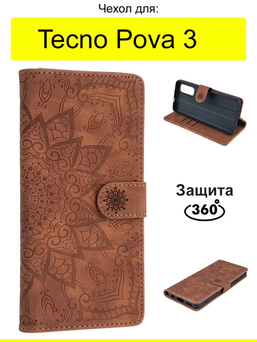 Tecno Чехол для Pova 3, серия Weave Case