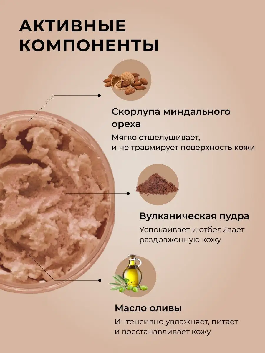 Скраб для тела кремовый Сладкий Миндаль 1000 мл AROMA FUSION 149642525  купить за 1 321 ₽ в интернет-магазине Wildberries