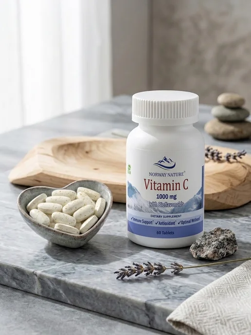 Norway Nature Монолаурин 600 мг Monolaurin 600 mg, Витамин С 1000мг с, фото 8
