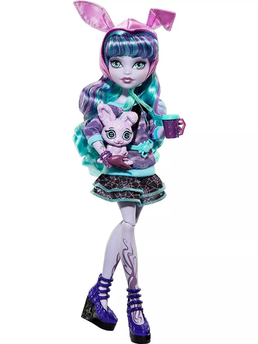 Кукла Твайла Mоnster High с питомцем Monster High 149678880 купить в  интернет-магазине Wildberries