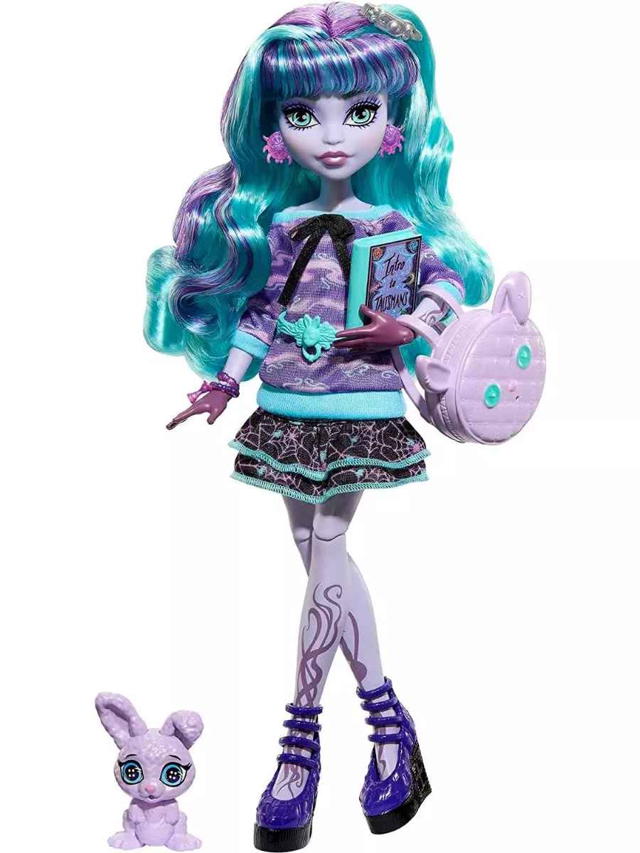 Кукла Твайла Mоnster High с питомцем Monster High 149678880 купить в  интернет-магазине Wildberries