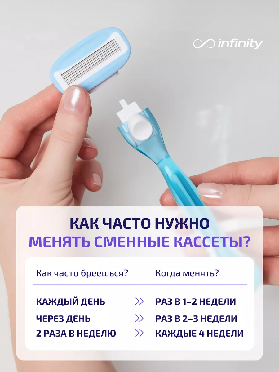 Бритва женская станок для бритья INFINITY SHAVE PRO 149686577 купить за 429  ₽ в интернет-магазине Wildberries