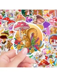 Грибы наклейки Stickers for you 149700050 купить за 229 ₽ в интернет-магазине Wildberries