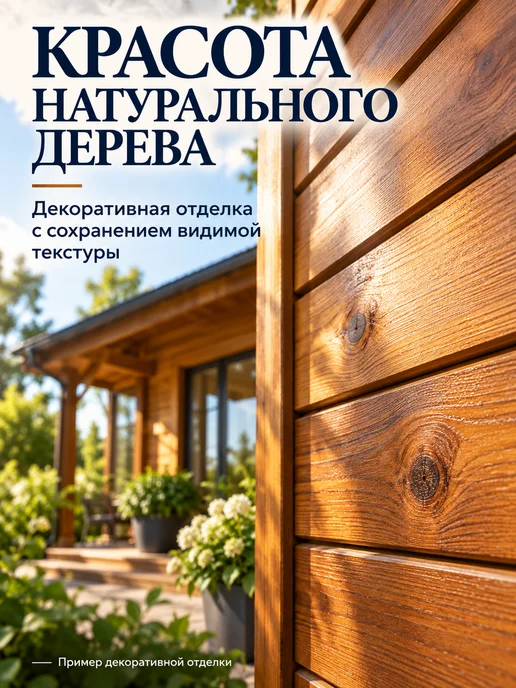 ЛЮБИМАЯ ДАЧА Декоративная пропитка для дерева 2,7 л, 9 л, фото 4