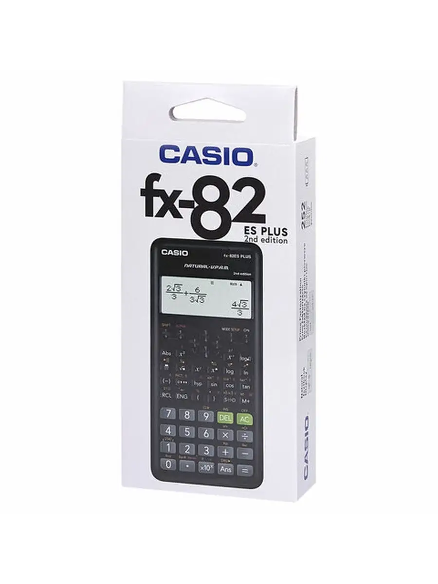 Калькулятор инженерный двухстрочный для егэ и огэ в школу CASIO 149753934  купить в интернет-магазине Wildberries