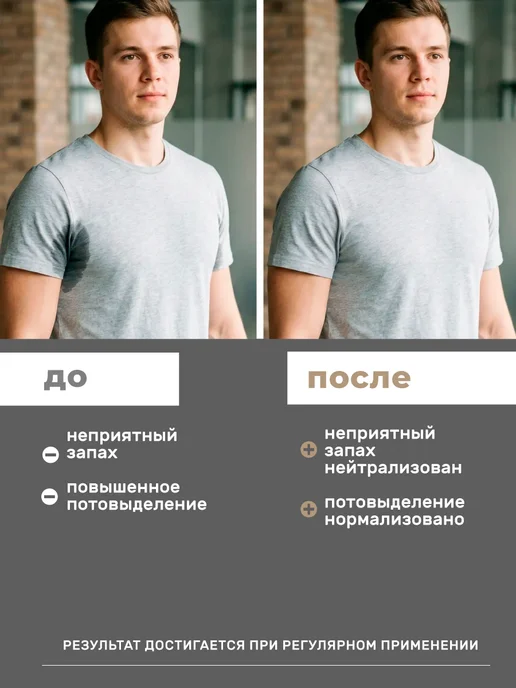 Мануфактура Дом природы Натуральный мужской шариковый дезодорант, 50 мл, фото 3