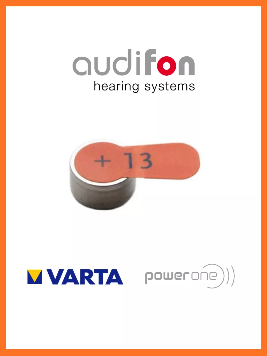 Батарейки для слухового аппарата 13 (12 штук) AUDIFON 149803057 купить за  445 ₽ в интернет-магазине Wildberries