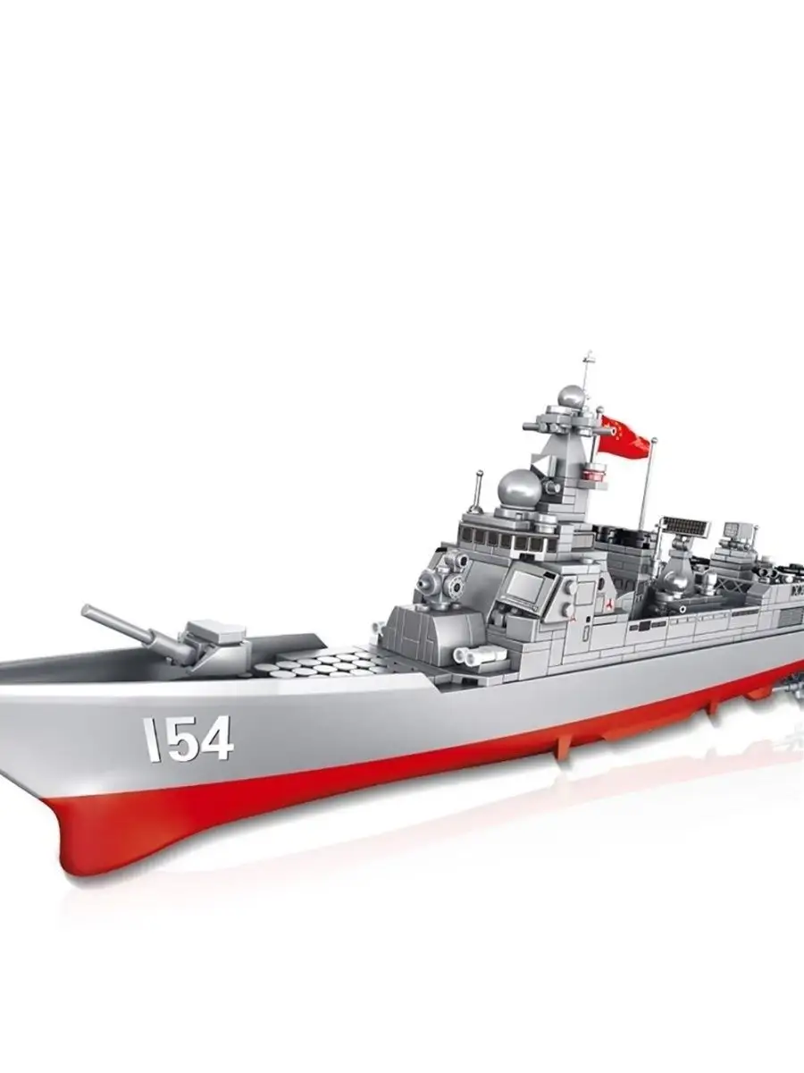 Конструктор Военный корабль Эсминец 052D / 633 деталей DENCO.store  149861250 купить в интернет-магазине Wildberries