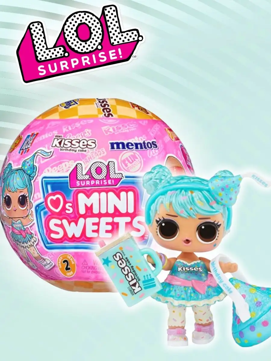 Кукла LOL SURPRISE Loves Mini Sweets 2 серия 119609 L.O.L. Surprise!  149865877 купить в интернет-магазине Wildberries