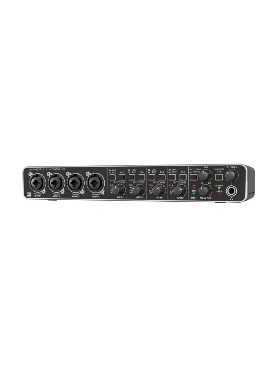 Внешняя звуковая карта behringer u phoria umc404hd