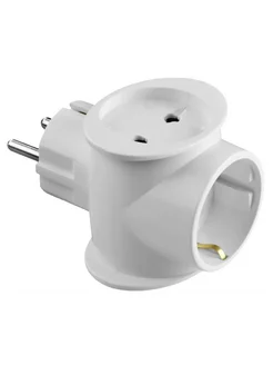 Разветвитель тройник для розетки Uniel 149903037 купить за 213 ₽ в интернет‑магазине Wildberries
