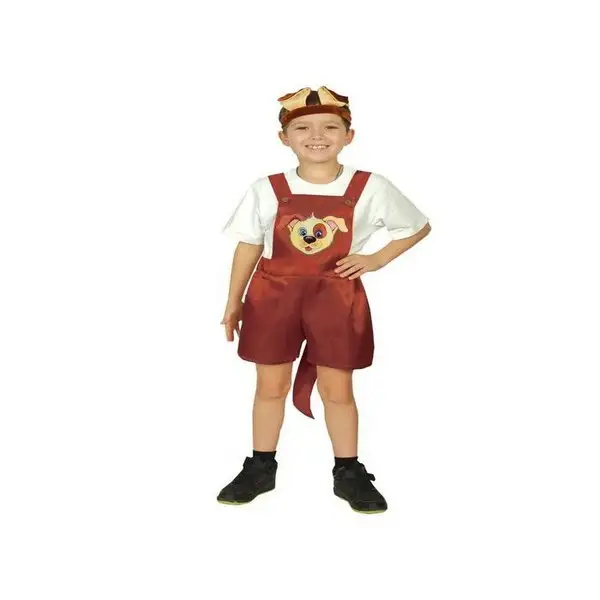 Карнавальный костюм Пёс Дружок полукомбинезон головной убор