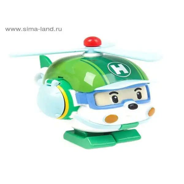 Трансформер "Хэли" со светом и интрументами 12,5 см