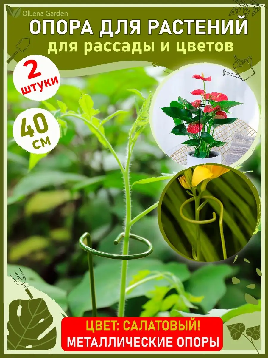Опора для растений с кольцом