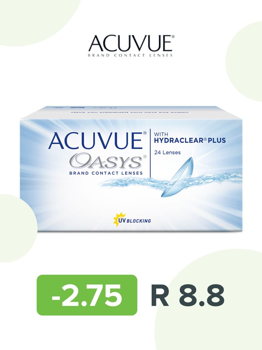 Линзы acuvue 8.6