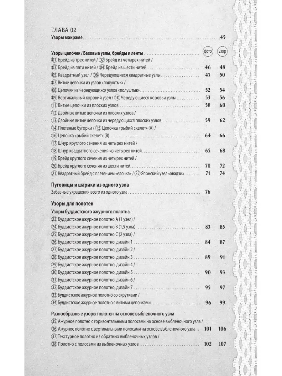 Узлы и узоры. Полный японский справочник по технике макраме Эксмо 149997004  купить за 717 ₽ в интернет-магазине Wildberries