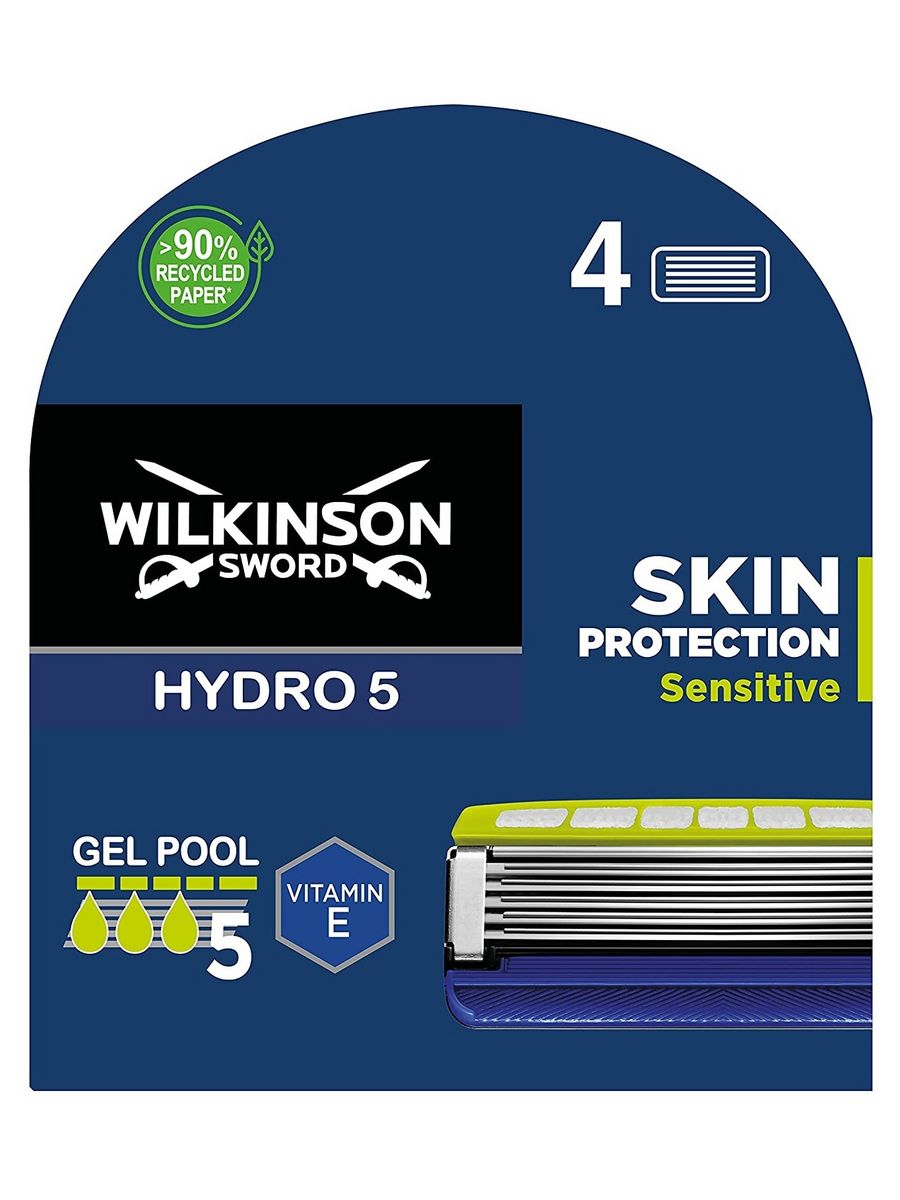 Кассеты wilkinson. Wilkinson Sword Skin Protection Hydro 5. Wilkinson Sword hydro5 Skin Protection sensitive. Wilkinson Sword Hydro 5. Сменные кассеты Wilkinson Sword Hydro-5 Skin Protection Premium Edition, 4шт.