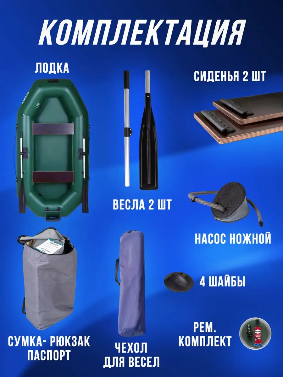 Лодка ПВХ для рыбалки под мотор надувная Лодки UREX 150037960 купить в  интернет-магазине Wildberries