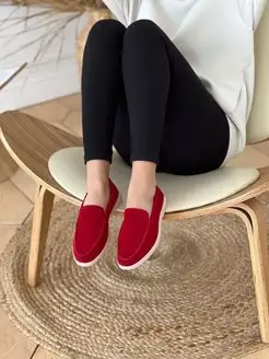 Лоферы женские натуральная замша туфли классические Matmazel 150039557 купить за 2 084 ₽ в интернет-магазине Wildberries