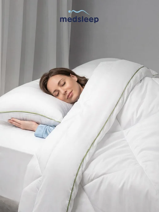 Medsleep Одеяло детское 110х140 бамбук всесезонное 240г м2, 140x200, 240 г, фото 6