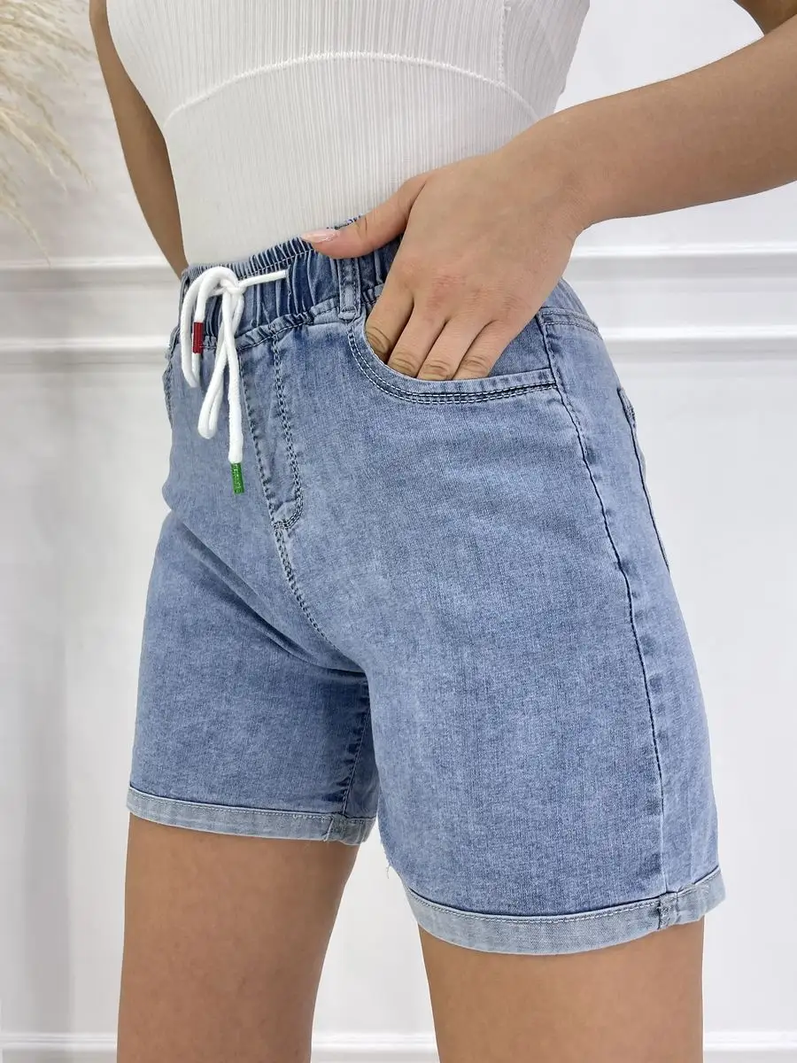 Шорты джинсовые на резинке Sevenext купить за руб. в интернет магазине Profmax