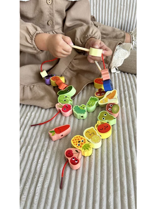 Toys LittleFox Шнуровка для детей, вариант, фото 3
