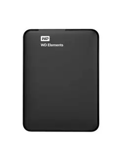 1 ТБ Внешний HDD WD Elements Portable (WDBUZG0010BBK-WESN) Western Digital 150133762 купить за 8 245 ₽ в интернет-магазине Wildberries