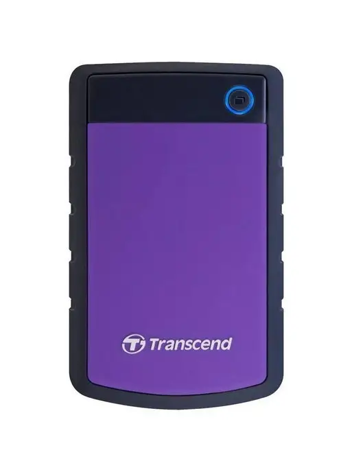 Transcend 2 ТБ Внешний HDD StoreJet 25H3P Фиолетовый (TS2TSJ25H3P), 2 ТБ