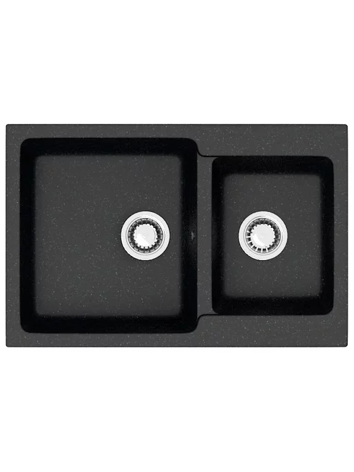 Azario Кухонная мойка Grand CS00079903 черный, черный, фото 5