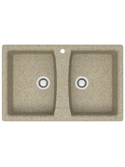 Azario Кухонная мойка Elmas CS00078334 песочная, серый, фото 5