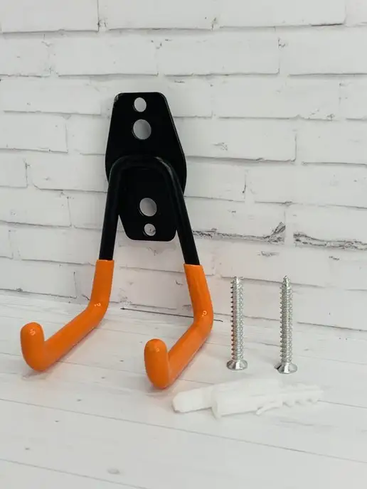People Gift Крючок сверхпрочный держатель для шланга садового, черный, фото 2