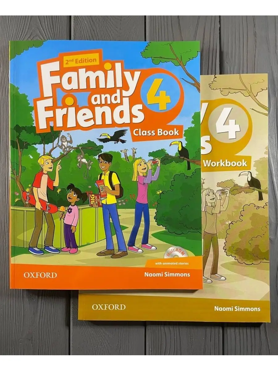 Family and Friends 4 F and F book 150298575 купить за 1 701 ₽ в  интернет-магазине Wildberries