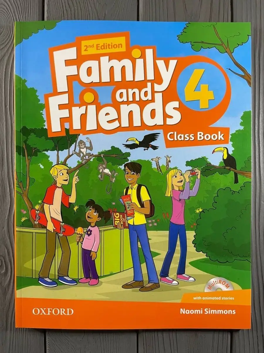 Family and Friends 4 F and F book 150298575 купить за 1 701 ₽ в  интернет-магазине Wildberries