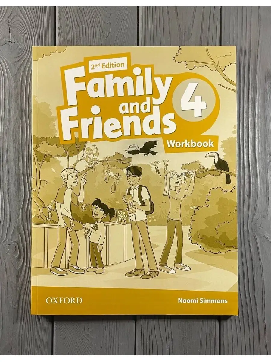 Family and Friends 4 F and F book 150298575 купить за 1 701 ₽ в  интернет-магазине Wildberries