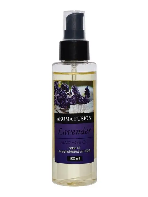 AROMA FUSION Масло для лица массажное Лаванда 100мл, 100 мл, фото 2
