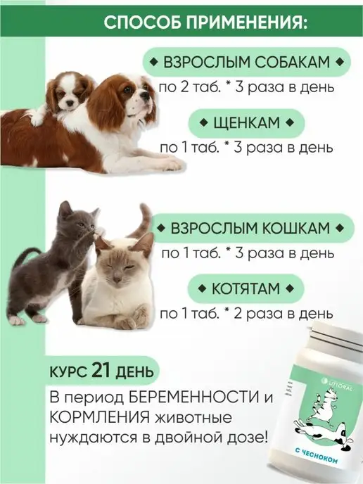 Литораль Витамины для сердца для кошек и собак, вариант, фото 4