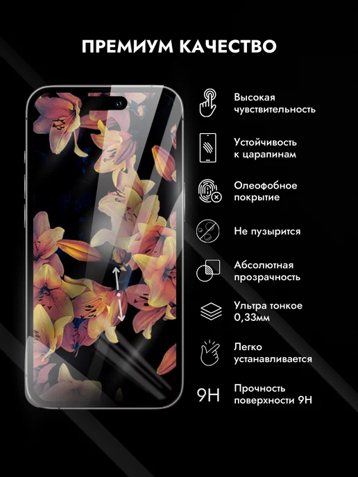 REYNA Защитное стекло на Xiaomi Redmi Note 12 Pro Plus, вариант, фото 5