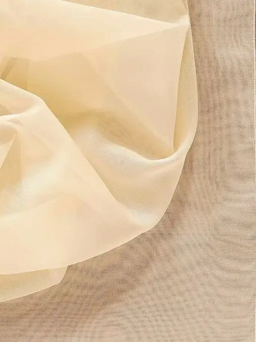 moda&monako&home тюль для детской для кухни ширина 250 см высота 200, бежевый, фото 2