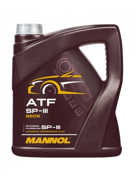 MANNOL Масло трансмиссионное ATF SP-III 8209 4л MN8209-4, 4 л