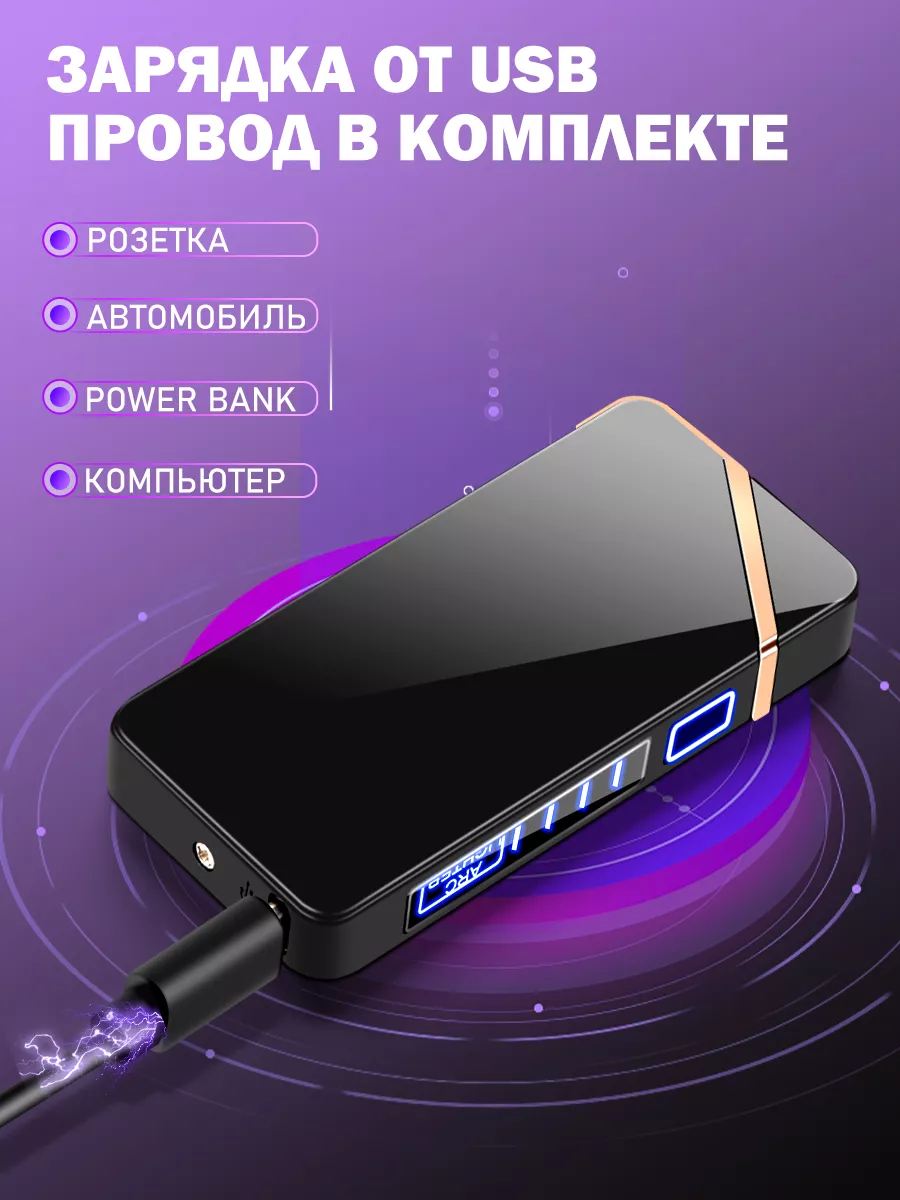 Классная электрические USB-зажигалки в подарок Lcfunny 150369246 купить за  597 ₽ в интернет-магазине Wildberries