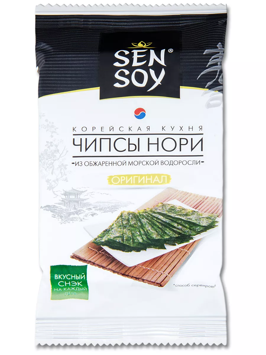 Морские чипсы Нори SenSoy, набор 4 вкуса Sen Soy Premium 150383481 купить в  интернет-магазине Wildberries