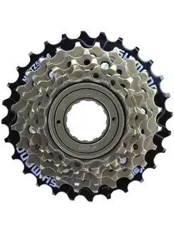 Трещотка MF-TZ500 6 скоростей без защиты Shimano 150410482 купить за 842 ₽ в интернет-магазине Wildberries