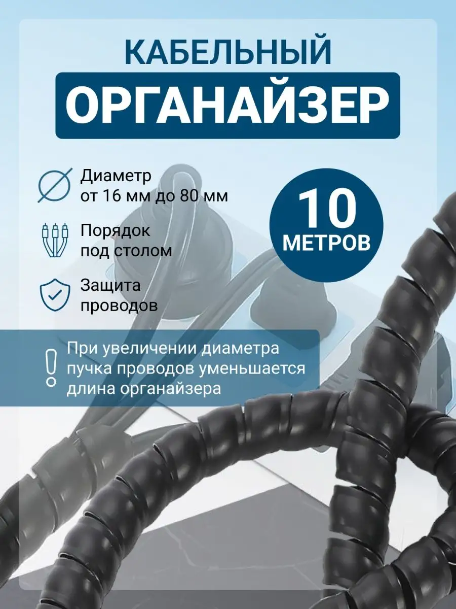 Держатель проводов 10 м Максимал 150436631 купить за 830 ₽ в  интернет-магазине Wildberries