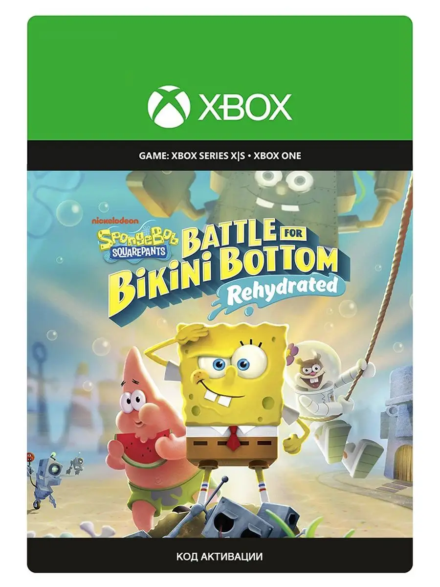 SpongeBob SquarePants Battle for Bikini Bottom Xbox Xbox 722 Wildberries 150466602