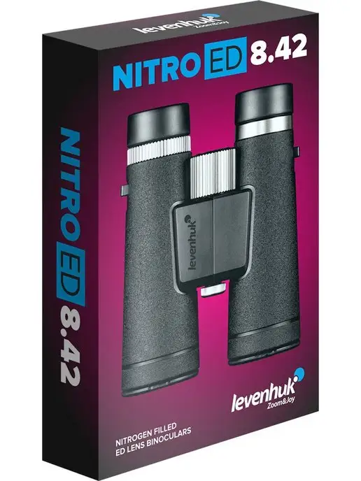 Бинокль Levenhuk Nitro ED 12x50, 8x42, фото 2