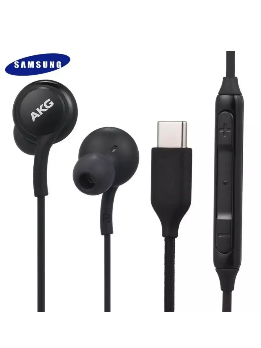 Проводные наушники AKG Type-C Samsung 150498997 купить за 497 ₽ в  интернет-магазине Wildberries