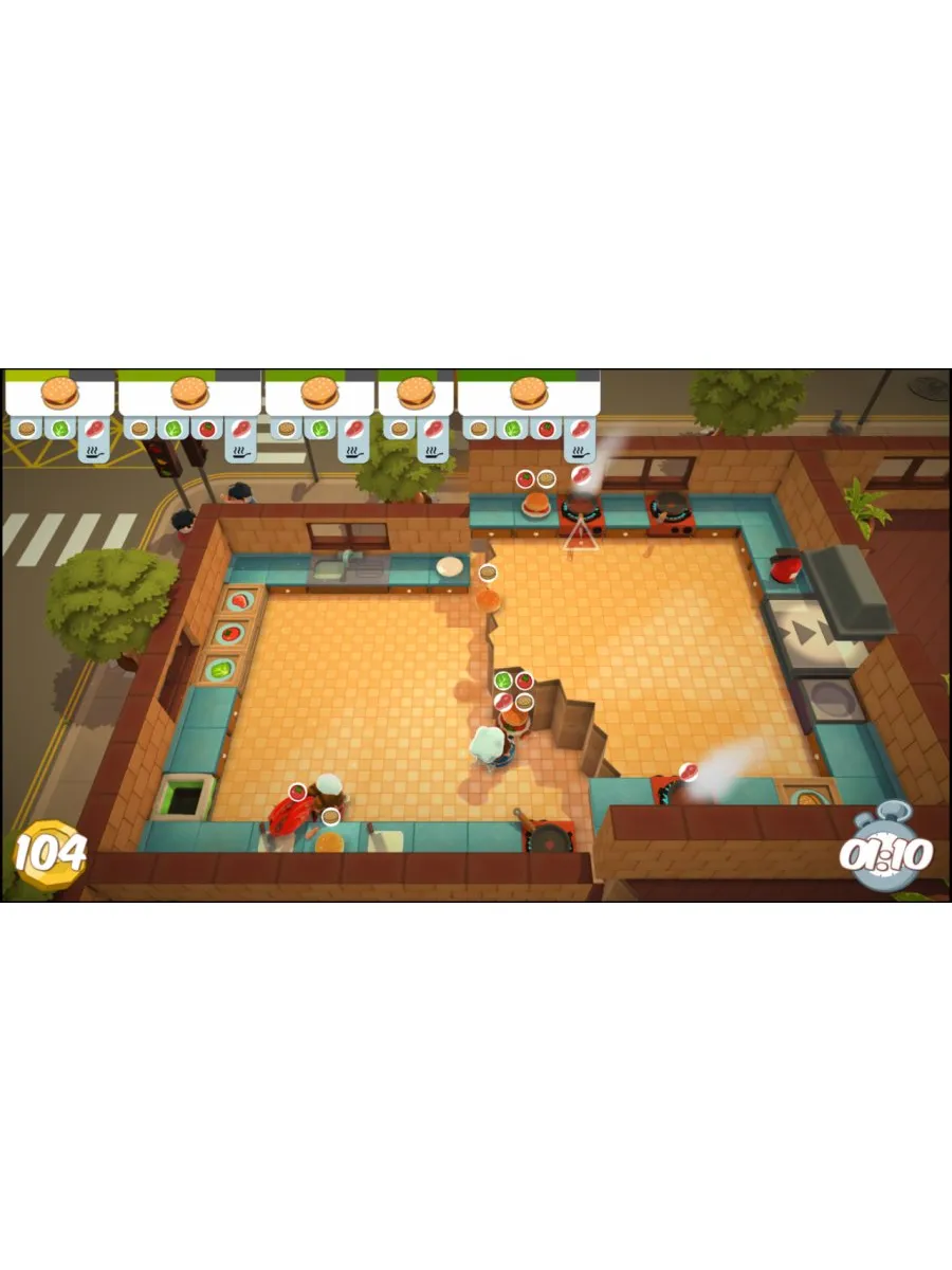 Overcooked! Overcooked! 2 Адская кухня 1 2 Switch Карт... Игра Switch  150541679 купить за 4 470 ₽ в интернет-магазине Wildberries