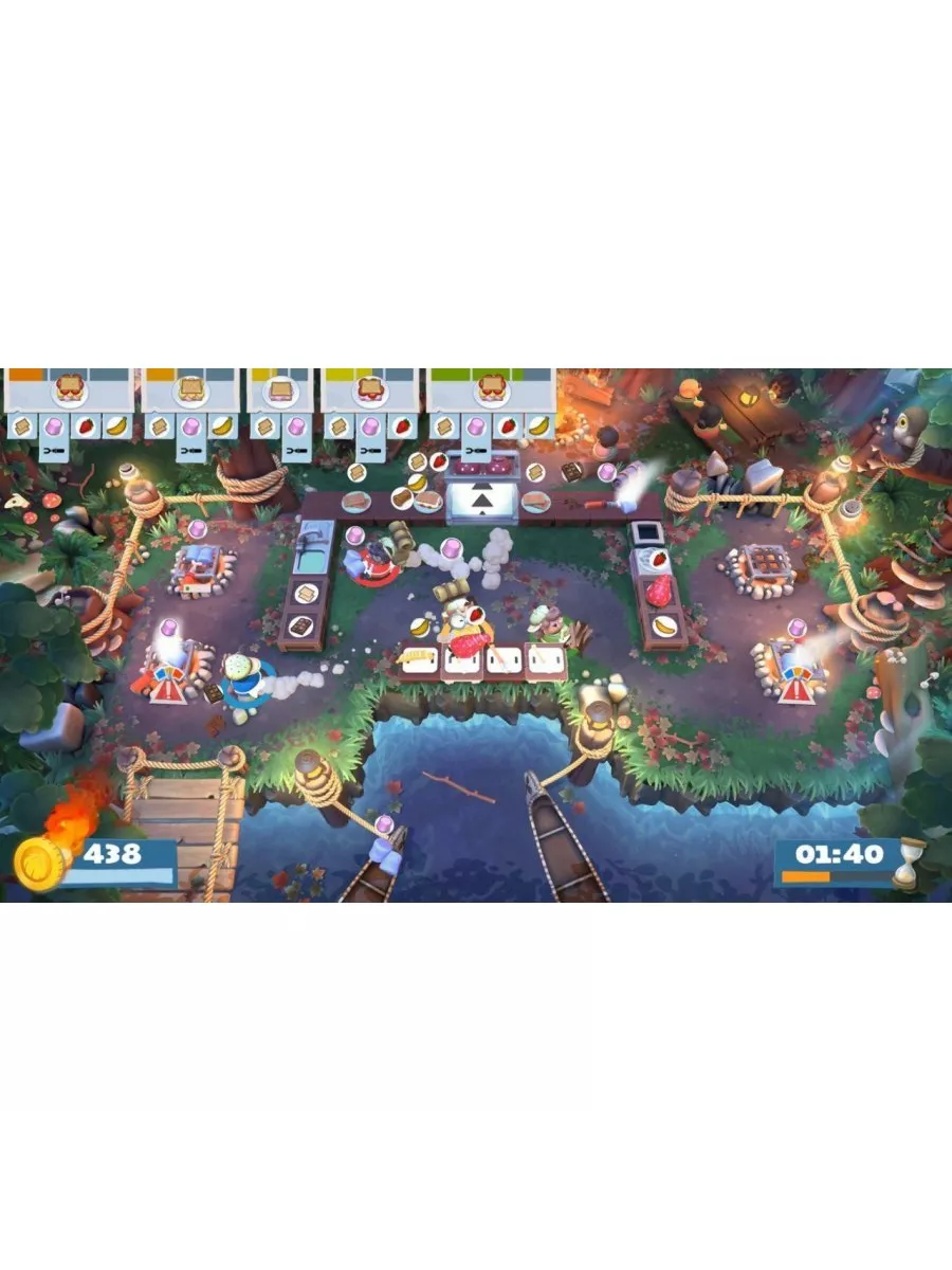 Overcooked! Overcooked! 2 Адская кухня 1 2 Switch Карт... Игра Switch  150541679 купить за 4 470 ₽ в интернет-магазине Wildberries